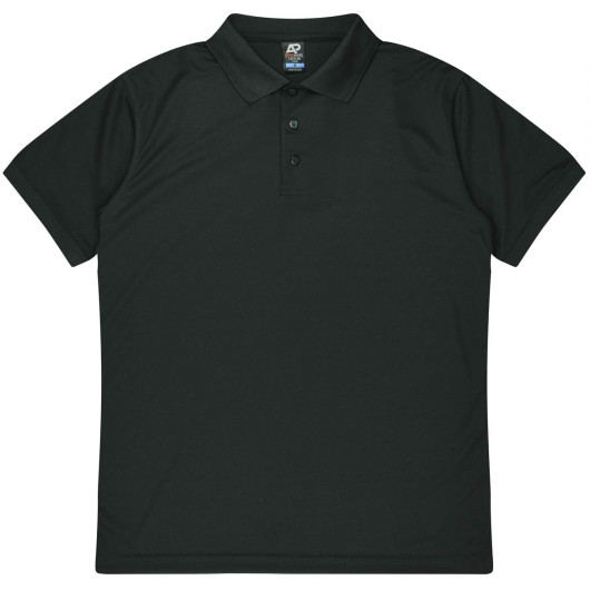 Edgecliff Mens Polos Black